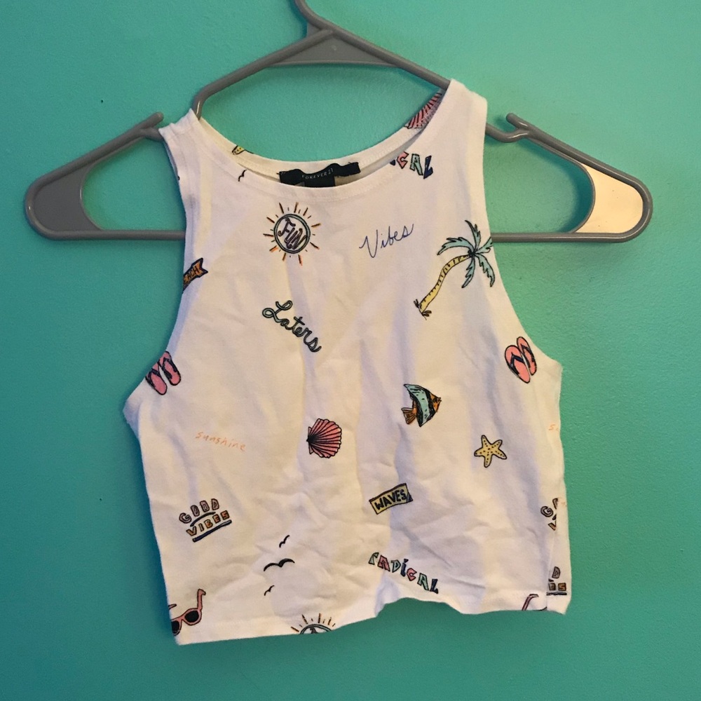 Summer crop top